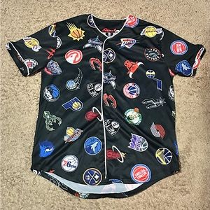 NBA Baseball Style Jersey